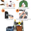 Halloween Inflatable Dinosaur Trunk or Treat Car Decorations Kit for SUV Banner，Garage Door Car Decorations Haunted House Car