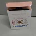 Karaoke Machine for Kids,Mini Karaoke Machine with 2 Wireless Mics (Built-in Storage),Fun Voice Effects/Dynamic LED Lights,Birthday Gifts for Girls Boys (Purple)