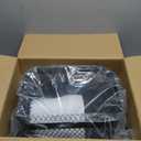 Chimney Cap Chimney Cover,Fireplace Chimney Caps for Outside 9"x13",Chimney Flue Cover Chimney Rain Cap,Roof Rain Guard Chimney Top Protector Cover Chimney Exhaust Vent Cap for Clay Flue Tile Chimney (Black Galvanized Steel)