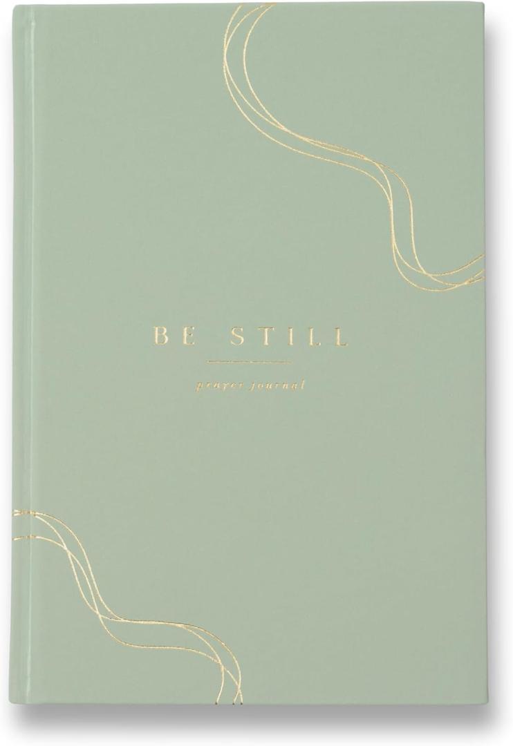 Daily Prayer Journal with Prompts | 90-Day Guided Devotional & Scripture Reflection | Bible Study and Spiritual Growth Tracker | Undated Faith Planner, 5.5x8" - Sage Green