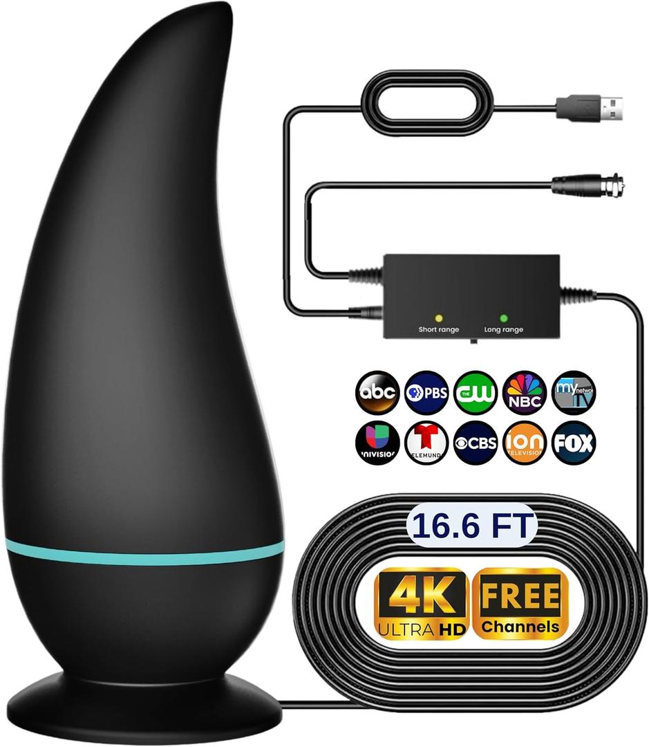 TV Antenna, Signal Range Digital