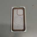 Miracase Magnetic for iPhone 15 Pro Case [Compatible with MagSafe] Full-Body Phone case with Built-in Glass Screen Protector& Camera Protector, Military Drop Proof 15 Pro Cover, Magnetic Pink