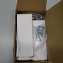 Clear Glass Crystal Gold Drawer Pulls 3 Inch, Brushed Brass Cabinet Pulls Drawer Handles (76mm, 10 Pack)