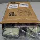 Weighted Vest Men or Women - 5/10/15/20/25/30lbs Weights with Reflective Stripe, Weighted Vest for Workout Equipment for Strength Training Running - Walking Weight Loss (Pale Green)