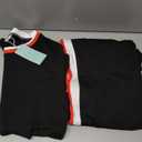 WIHOLL 2 Piece Lounge Sets for Women Long Sleeve Tops Wide Leg Sweatpants Sweatsuits with Pockets, Size L