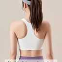 Boboking Teen Girls Seamless Racerback Training Bra Sports Bras-No Pads with Double-Layer Chest Support 13-14Years
