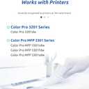 218A Toner Cartridge with Chip Compatible Replacement for HP 218A W2180A W2181A W2182A W2183A 218A Toner Works with Color Pro 3201 3201dw MFP 3301 3301cdw 3301fdw 3301sdw Series Printer 4 Pack