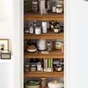Gashell Wire Shelf Covers, Bamboo Wire Rack Covers for Pantry, Closet (5pcs, 23" W x 16" D)