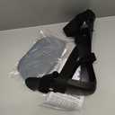 Komzer AFO Drop Foot Brace - Lightweight Ankle Foot Orthosis Support for Rehabilitation, Adjustable Design for Stroke, Nerve Damage & Daily Mobility (XL/Right) (Black)