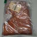 misaya Rectangle Thanksgiving Tablecloth, Waterproof Jacquard Fall Table Cloth, Damask Cloth Table Cover for Harvest Decor (52" x 70", Rust Vine Pattern) (Terracotta)