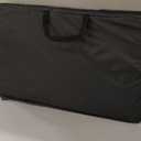 MYJAQI Back Seat Extender for Dogs, Waterproof Dog Car Seat Cover with Hard Bottom, Premium PU Leather, Anti-Scratch, Non-Slip, Easy to Clean, Supports Large Dogs Up to 400 lbs