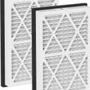 20x30x3 MERV 13 Pleated Air Filters Replacement Compatible with Zephyr VGF Series 20x30x3 Whole Home Return Air Grille Filter,White 2 Pack
