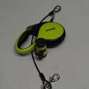 Pecute Retractable Dog Leash with Chew Proof Cable - 18,2 ft Heavy Duty Retractable Pet Leash with Dispenser and Poop Bags, Anti-Slip Handle, Reflective Leashes for Small Medium Dog Up to 66 lbs