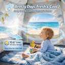 Baby Beach Tent Pop Up Sun Shelter with UPF 50+ UV Protection, Silver-Coated Interior, Breathable Mesh Ventilation, Easy Setup, Wind-Stable Beach Shade for Infants & Toddlers