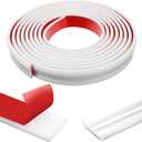 20Ft Molding Trims Peel and Stick Chair Rail Moulding for Wall Self Adhesives Flexible Border Trims for Wall Corner Protector Mirror Frame Door and Window Decoration