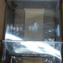 2 Pcs Bathroom Toilet Wall-Mounted Wet Wipes Dispenser Kitchen Wipes Wall Mount Storage Box (Light Gray)