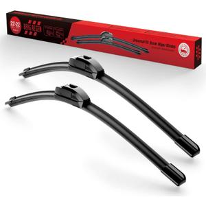 OEM Quality Performance Premium 22 wiper blades 2 pack,All-Season Auto Replacement Windshield Wiper Blades,Fit Chevrolet Impala 2013-2006 GMC Yukon 2020-2000 Isuzu Ascender 2008-2003 +More Cars