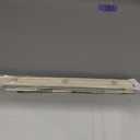 LazBlinds No Tools No Drill 1" Vinyl Mini Blinds, Cordless Blinds for Windows, Light Filtering Horizontal Window Blinds & Shades, 33 1/2" W x 48" H, Cream