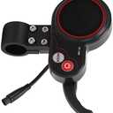 CHICIRIS Electric Scooter Throttle, Scooter Thumb Throttle, 48V Tf-100 Display 6 Pin Communication Instrument for M4 Electric Scooter Controller