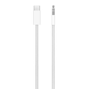 AUX Cord for iPhone 17/16 16e 15, USB C to 3.5mm Audio AUX Jack Woven Cable, Type C to 3.5mm Aux Headphone Stereo Cord Car Cable for iPhone 17 16 16e 15 Pro Max Plus, iPad pro, Air AuxCar power cord