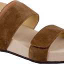 REVITALIGN Women's Adjustable Sandal Wedge (10, Brown)