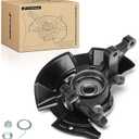 A-Premium Front Right Steering Knuckle & Wheel Bearing Hub Assembly Compatible with Hyundai Sonata 2011 2012 2013, L4 2.4L, Without Sport Suspension, Passenger Side