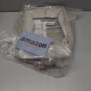 StorageWorks Storage Bins, Fabric Storage Bins for Shelves, Storage Baskets with Metal Frame, Closet Baskets and Bins with Handles, Brown and Beige, 2-Pack (14 " L x 10 " W x 8 " H)