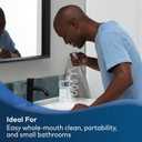 Waterpik Nano Plus Water Flosser For Teeth, Portable Electric Power, Compact For Travel and Home, 4 Flossing Tips, ADA Accepted, White WP-320