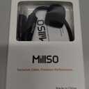 MillSO USB Microphone for Laptop Gooseneck Portable Mini USB Computer Microphone Plug&Play Omnidirectional External PC Microphone for YouTube, Streaming, Podcasting, Recording, Gaming - 1 FT