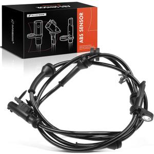 A-Premium Front Left or Right ABS Wheel Speed Sensor - Compatible with Infiniti Models - FX35 2009-2012, FX37 2013, FX50 2009-2013, QX70 2014-2017 - Front Driver or Passenger Side, Replaces 0265008383