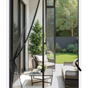 Sunolga 36 x 82 Inch Magnetic Screen Door, Fits Doors Size 36 x 82 Inch, Reinforced Fiberglass Screen Door Mesh with Full Frame Hook & Loop, Door Screen Magnetic Closure for Hands-Free
