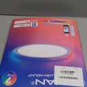 BLNAN Smart RGB LED Flush Mount Ceiling Light with Remote, 13 Inch 24W Dimmable Color Changing Low Profile Wired White Fixture, Works with Alexa Google Home App for Bedroom Living Kids Room Party