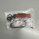 Key Fob Cover with Heavy-duty Keychain for Sonata Santa fe Tucson (Red)