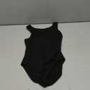 Capezio girls Team Basic Tank athletic leotards, Black, 6 Y