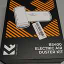 K&F CONCEPT Electric Compressed Air Duster|300000RPM Vacuum Cleaner|3 Gear Adjustable|Super Wind Power| Rechargeable Brushless Motor|for Deep Computer Clean, Keyboard, Car, Home,Outdoor