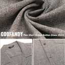 COOFANDY Men's Casual Button Down Shirts Short Sleeve Summer Beach Shirt Cuban Vacation Textured Shirts with Pocket (XXL)