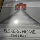 ELSKER&HOME 24x36 Poster Frame 3 Pack, Black Picture Frame for Horizontal or Vertical Wall Mounting, Sturdy and Scratch-proof