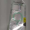 iPhone 13 Pro Case, MagSafe Compatible, Magnetic Kickstand Case for Women, Clear Green
