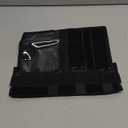 Savadicar Tactical Sun Visor Organizer Front Visor Storage Cover for 2007-2023 Jeep Wrangler JK JL & Gladiator JT, Interior Storage Accessories, Black, 1 PCS