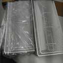 Over The Door Organizer, Metal Door Organizer Hanging with 5 Adjustable Baskets and Coat Hook, Behind The Door Storage for Bedroom Closet Bathroom Pantry Cabinet Kitchen, White