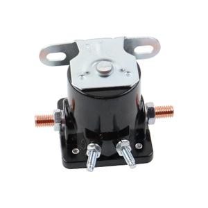 Upgrade Hot Rod 12v Starter Solenoid Relay SW3 Replacement for 1956-up Truck Starter Replaces B-6A-11450A C6AF C7AF C3912 C9AF SNL135 50-430 (Black)