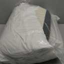 Cervical Neck Pillow for Sleeping Ergonomic Pillow Contour Neck Support Memory Foam Pillows for Back, Side Sleeper Pillows (Queen, Modern White)