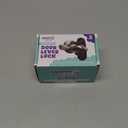 Door Lever Lock (2 Pack) Prevents Toddlers from Opening Doors. 3.25" L * 1.5" W * 4.5" H Easy One Hand Operation for Adults. Durable ABS with 3M Adhesive Backing. Simple Install, Black