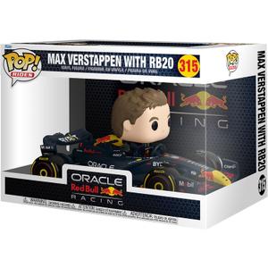 Funko Pop! Rides Super Deluxe: Racing - Max Verstappen with RB20 - Racing - Collectable Vinyl Figure - Gift Idea - Official Merchandise - Toys for Kids & Adults - Racing Fans