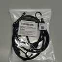 BEXSLE Bungee Cords with Hooks, Heavy Duty Outdoor Elastic Bungee StrapsNo Odour Industrial Grade Bungee Rope for Securing Tarps, Luggage, Tents, Bikes or Garden Tidying 24inch 4Pcs (Black)