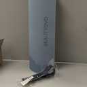 BEAUTYOVO Yoga Mat with Strap, 1/3 Inch Extra Thick Yoga Mat Double-sided Non Slip, Professional TPE Yoga Mats for Women Men, Workout Mat for Yoga, Pilates and Floor Exercises (Haze Blue & Deep Blue)