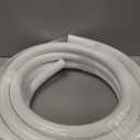 Sealproof 1.5" Dia Flexible PVC Pipe, Swimming Pool and Spa Hose, Pool Plumbing Schedule 40 Tubing, Made In USA, 1-1/2-Inch, 50 FT, White