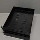 Pull Out Cabinet Organizer Slide Out Drawer For Kitchen Cupboard Snack Spice Black 
