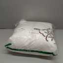 Bioweaves 100% Organic Cotton Mattress Pad Cover, GOTS Certified Cooling 300 GSM Quilted Fitted Mattress Topper & Protector with Soft Cotton Wadding - White, 20 Inch Deep Pocket, King