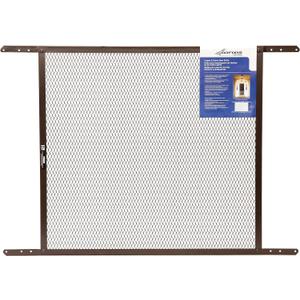 Saint-Gobain ADFORS Brown Screen & Storm Door Grille, 24 Inches x 34 Inches - Durable Door Grille for Added Protection, Pet-Friendly - Brown